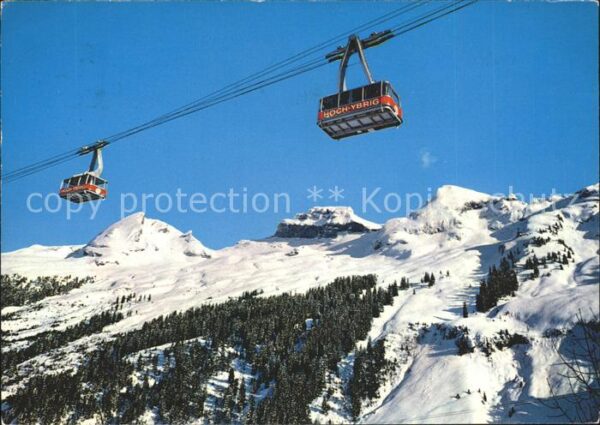 Seilbahn Hoch-Ybrig Weglosen-Seebli Twäriberg Dr