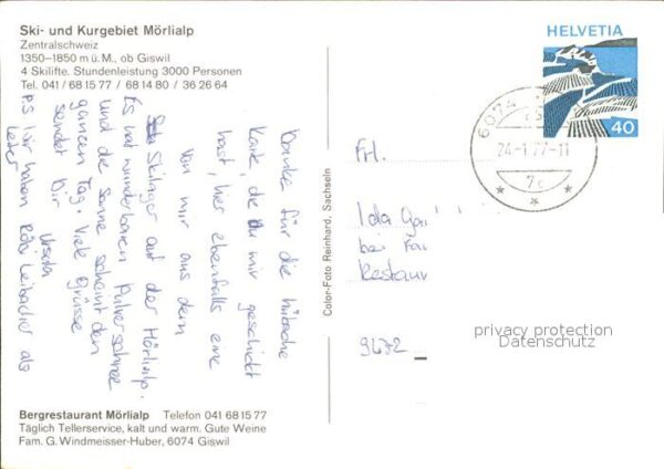 Skilift Mörlialp Giswil – Bild 2