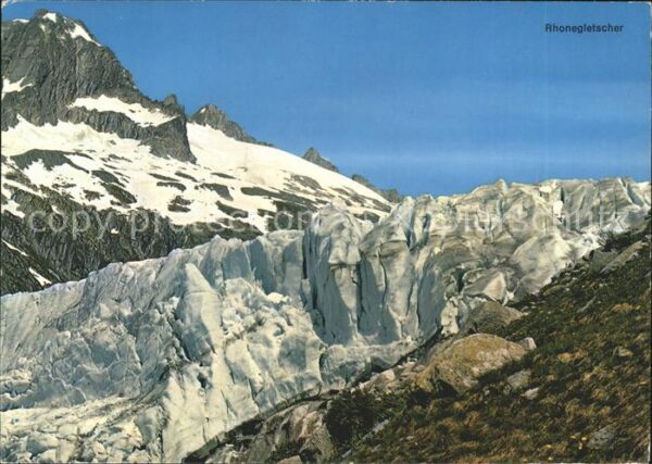 Gletscher Rhonegletscher Gerstenhorn Furkastrasse