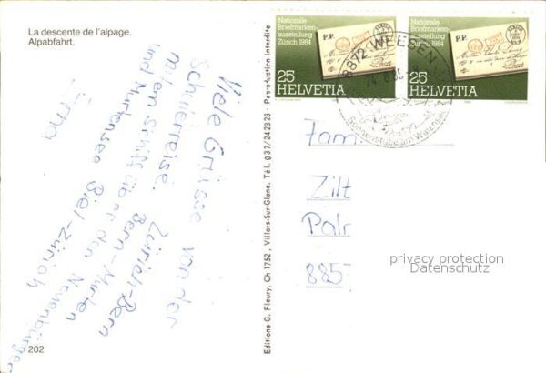 Kuehe Alpabfahrt – Bild 2