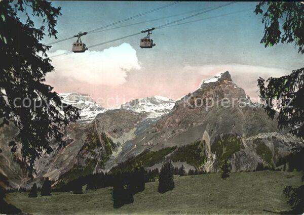 Seilbahn Gerschnialp-Trübsee Engelberg Spannörte