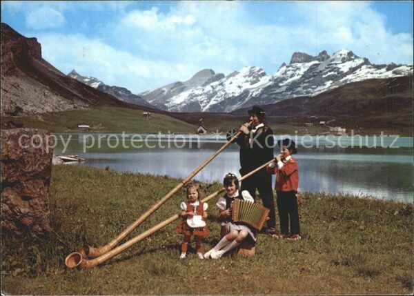 Alphorn Alphornbläser Titlis Melchsee-Frutt Kin