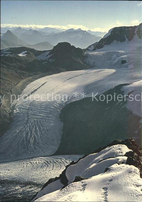 Gletscher Persgletscher Diavolezza-Bergstation