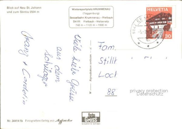 Sessellift Neu St. Johann Säntis – Bild 2