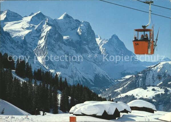Seilbahn Reuti-Bidmi-Mägisalp Wetterhorngruppe E