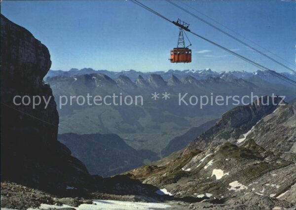 Seilbahn Säntis Churfirsten