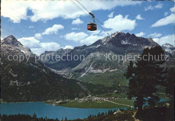 Seilbahn Corvatsch Silvaplana Oberengadin