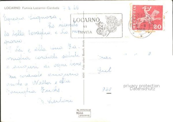 Seilbahn Locarno-Cardada – Bild 2