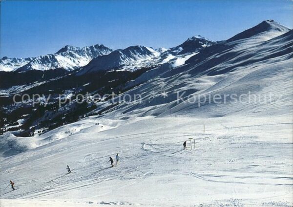 Ski-Abfahrt Stätzerhorn-Süd Lenzerheide-Valbella-Pa