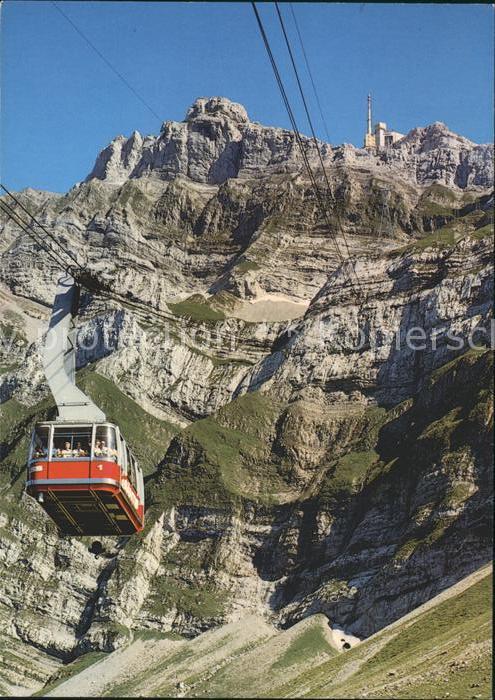 Seilbahn Säntis Schwägalp Gyrenspitz
