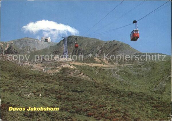 Seilbahn Davos Jakobshorn Bergrestaurant