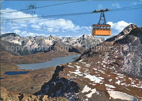 Seilbahn Diavolezza Berninaseen Corno di Campo