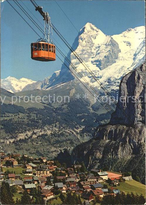 Seilbahn Schilthorn Wetterhorn Eiger