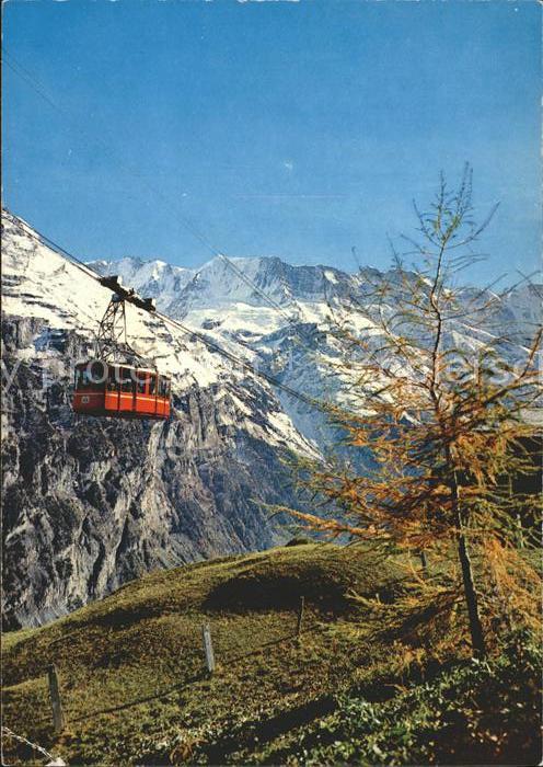 Seilbahn Schilthorn Mürren Berner Oberland
