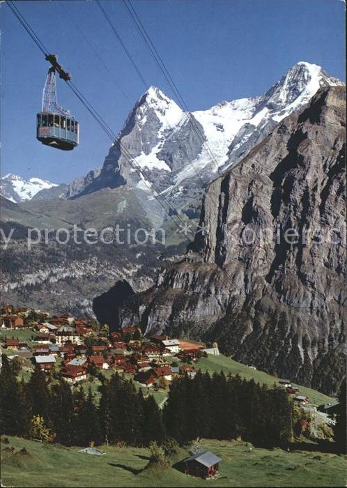Seilbahn Schilthorn Mürren Eiger Mönch