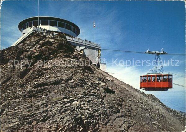 Seilbahn Schilthorn Mürren Gipfelstation Restaur
