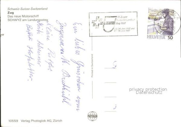 Motorschiffe Schwyz Landungssteg Zug – Bild 2