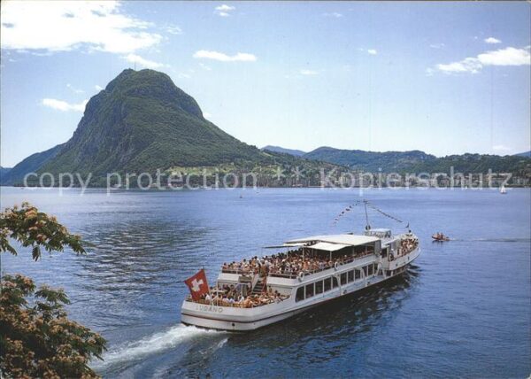 Motorschiffe Lugano Cassarate Monte San Salvatore