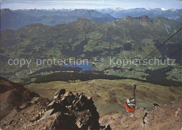 Seilbahn Rothorngipfel Lenzerheide Heidsee Valbe