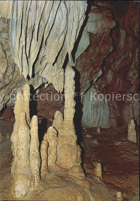 Hoehlen Caves Grottes Grottes de Vallorbe Couloir principal