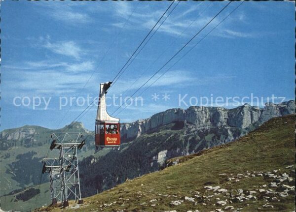 Seilbahn Wasserauen-Ebenalp Kamor Hoher Kasten A
