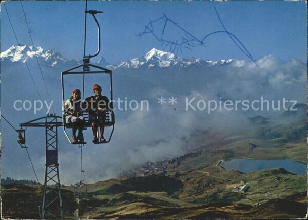 Sessellift Bettmeralp-Bettmerhorn Dom Matterhorn W