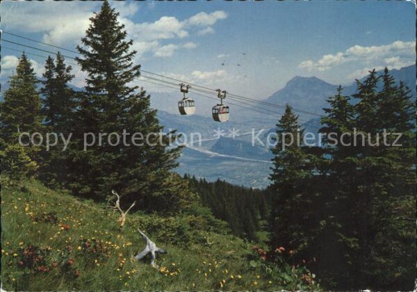 Seilbahn Bad Ragaz Pardiel Rheintal
