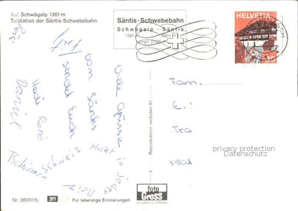 Seilbahn Säntis Talstation Schwägalp – Bild 2