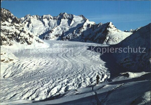 Gletscher Grosser Aletschgletscher Schönbühlhorn