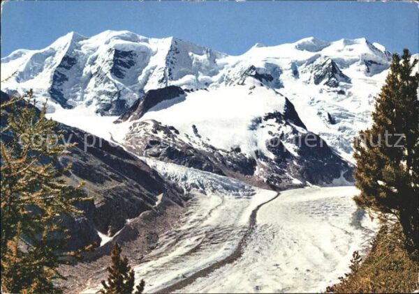 Gletscher Morteratschgletscher Piz Palü Bellavist