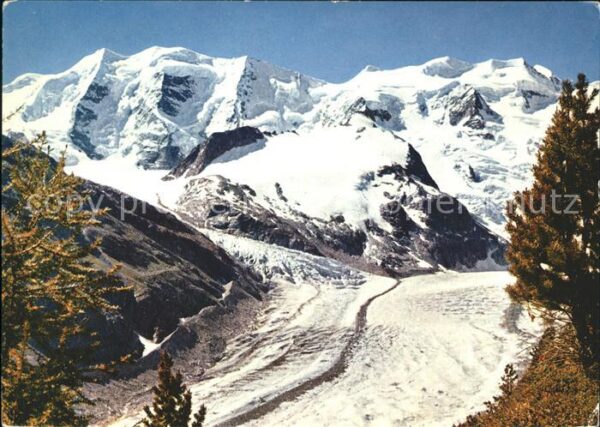 Gletscher Morteratschgletscher Piz Palü Bellavist