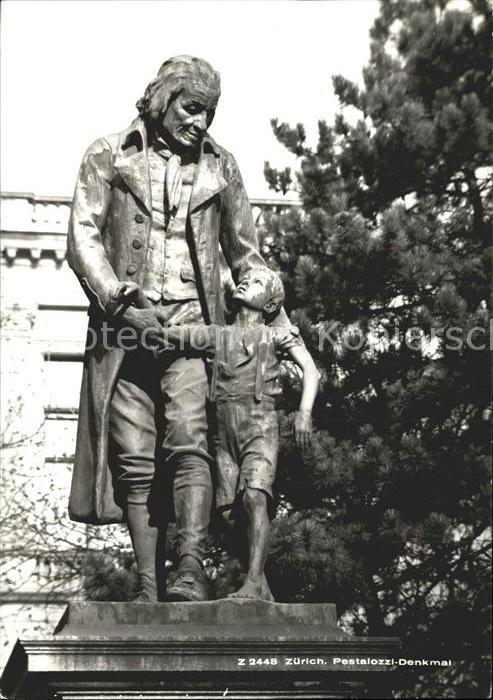 Pestalozzi Heinrich Denkmal Zürich