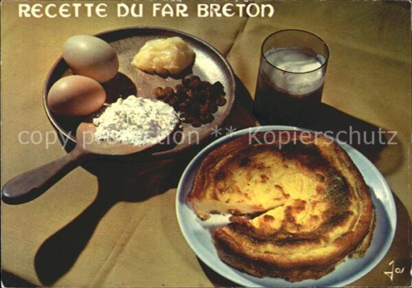Lebensmittel Recette Far Breton Rezept