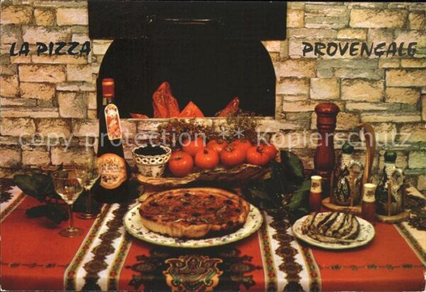 Lebensmittel Pizza Provencale Rezept