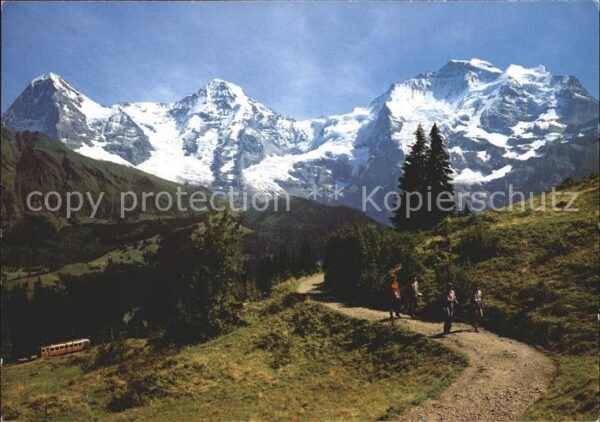 Berge Natur Eiger Mönch Jungfrau