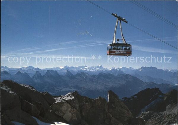 Seilbahn Säntis Churfirsten