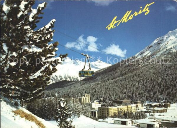 Seilbahn Signal St. Moritz Piz Languard
