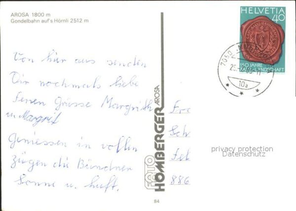 Kuehe Arosa Seilbahn – Bild 2