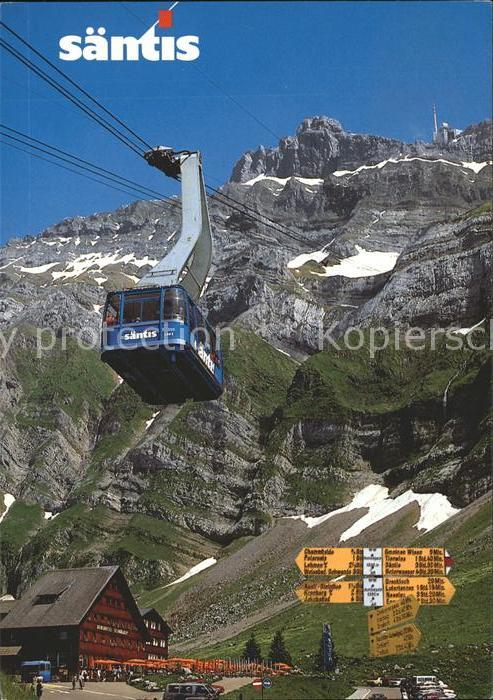 Seilbahn Säntis Berghotel Schwägalp