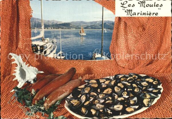 Meerestiere Miesmuschel Les Moules Mariniere Rezept