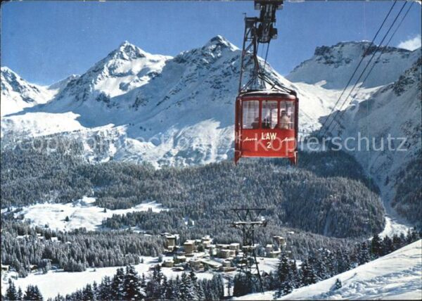 Seilbahn Weisshorn Arosa
