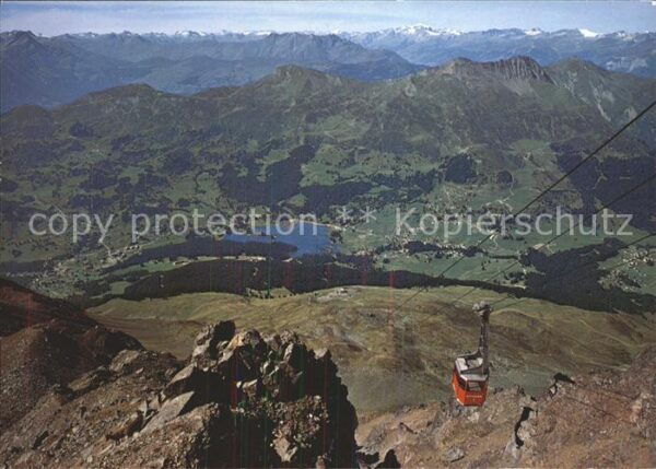 Seilbahn Rothorngipfel Lenzerheide Hiedsee Valbe