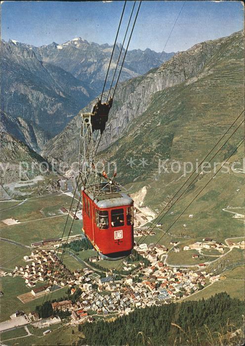 Seilbahn Gemsstock Andermatt