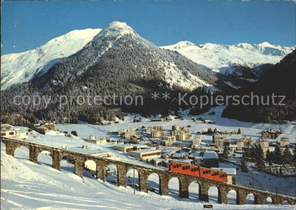 Zahnradbahn Davos-Dorf Parsennbahn Seehorn Pischage