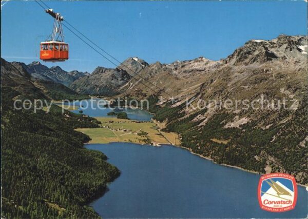 Seilbahn Corvatsch Oberengadiner Seen