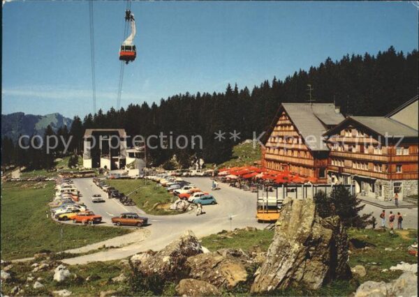 Seilbahn Säntis Schwägalp Restaurant Talstation
