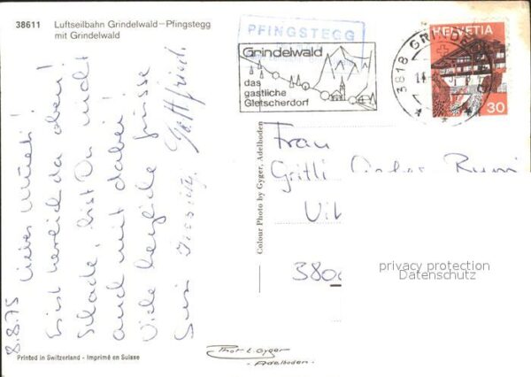 Seilbahn Grindelwald-Pfingstegg – Bild 2