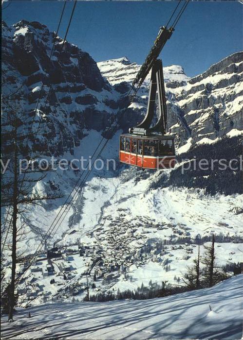 Seilbahn Torrent Leukerbad Loeche les Bains