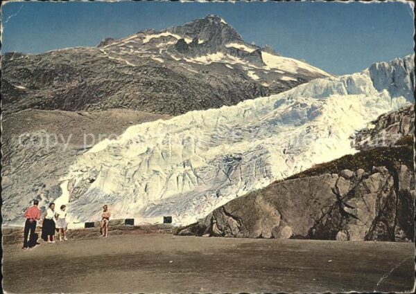 Gletscher Rhonegletscher Furkastrasse