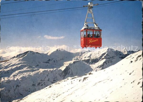 Seilbahn Cassonsgrat Flims Piz Grisch Laaxerstöc
